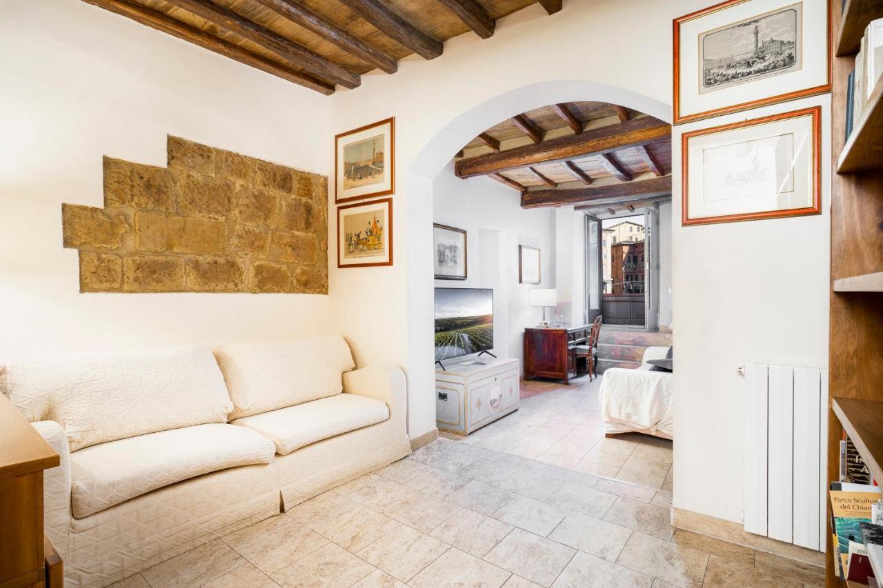 The Balcony Suite - Affaccio Su Piazza Del Campo Siena Esterno foto