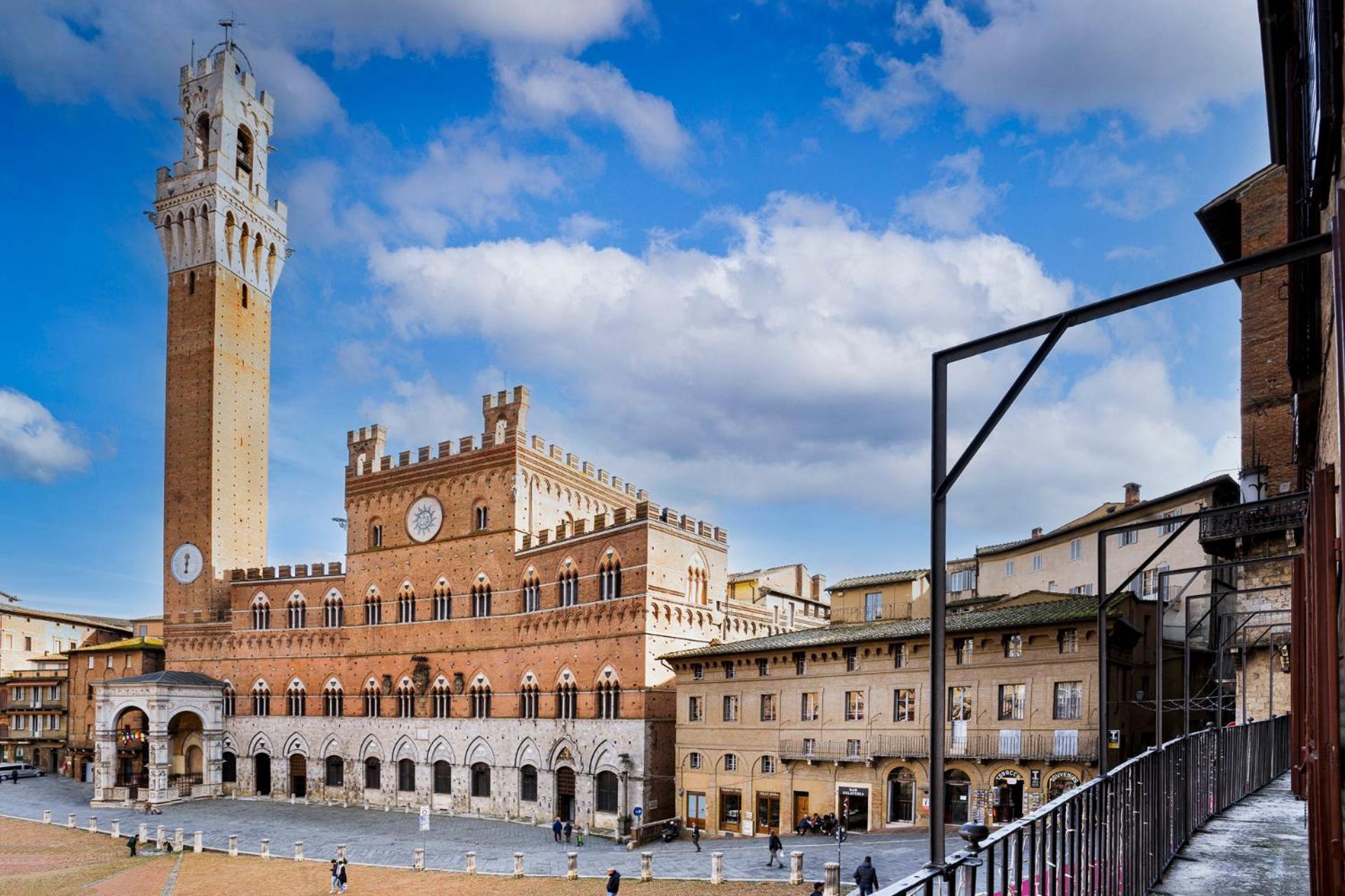 The Balcony Suite - Affaccio Su Piazza Del Campo Siena Esterno foto